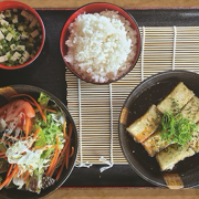 Agedashi Tofu Set
