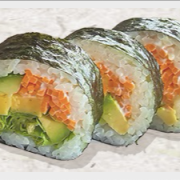 Vegetable Sushi Roll